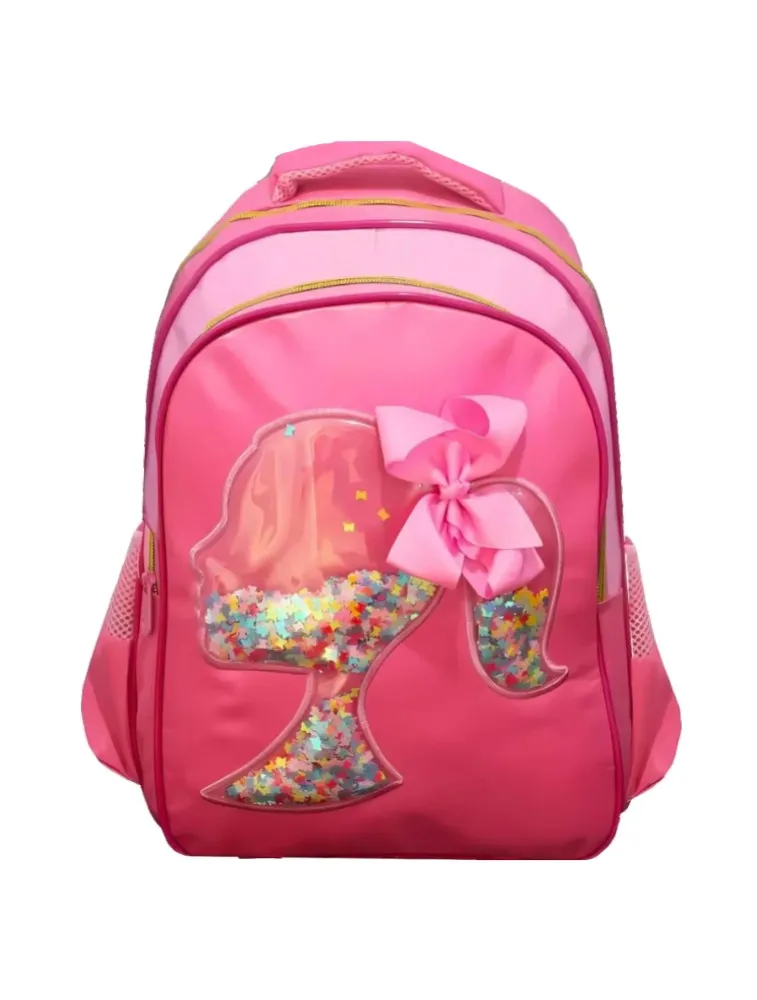 Mochila infantil feminino barbie mif 5349-13