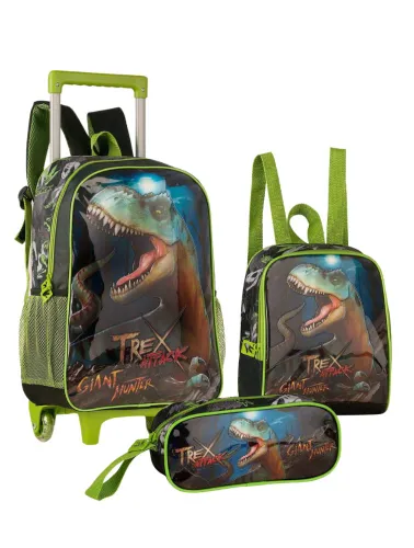 KIT CARRINHO INFANTIL MASCULINO DINO GIANT TX 23016 K