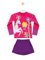 CAMISA MANGA LONJA - S SAIA ROXO - PROMO