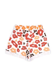 CONJUNTO - CROPPED E SHORT SAIA - ONÇA