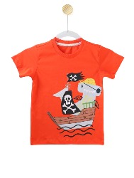 CAMISETA - PIRATA TUTU - CENOURA