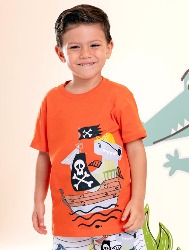 CAMISETA - PIRATA TUTU - CENOURA