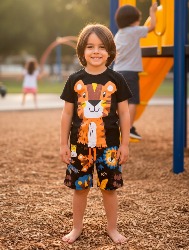 CONJUNTO - DONOS DA BAGUNÇA - PRETO
