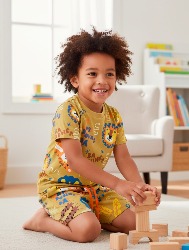 CONJUNTO - DONOS DA BAGUNÇA - AMARELO