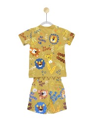 CONJUNTO - DONOS DA BAGUNÇA - AMARELO