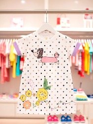 VESTIDO - DOG MANIA - BRANCO