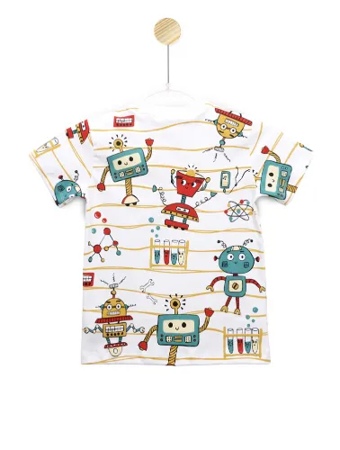 CAMISETA - ROBÓTICA - BRANCO