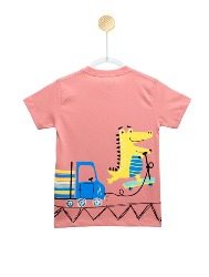 CAMISETA - JACARÉ INVERTED - GOIABA 2327