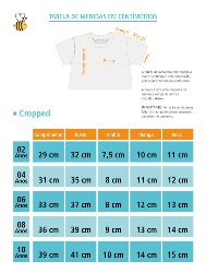 CROPPED - FLORA PREGUIÇA - LARANJA 2233