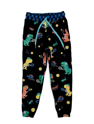CALÇA MOLETOM INVERNO - TÊNIS - PRETO