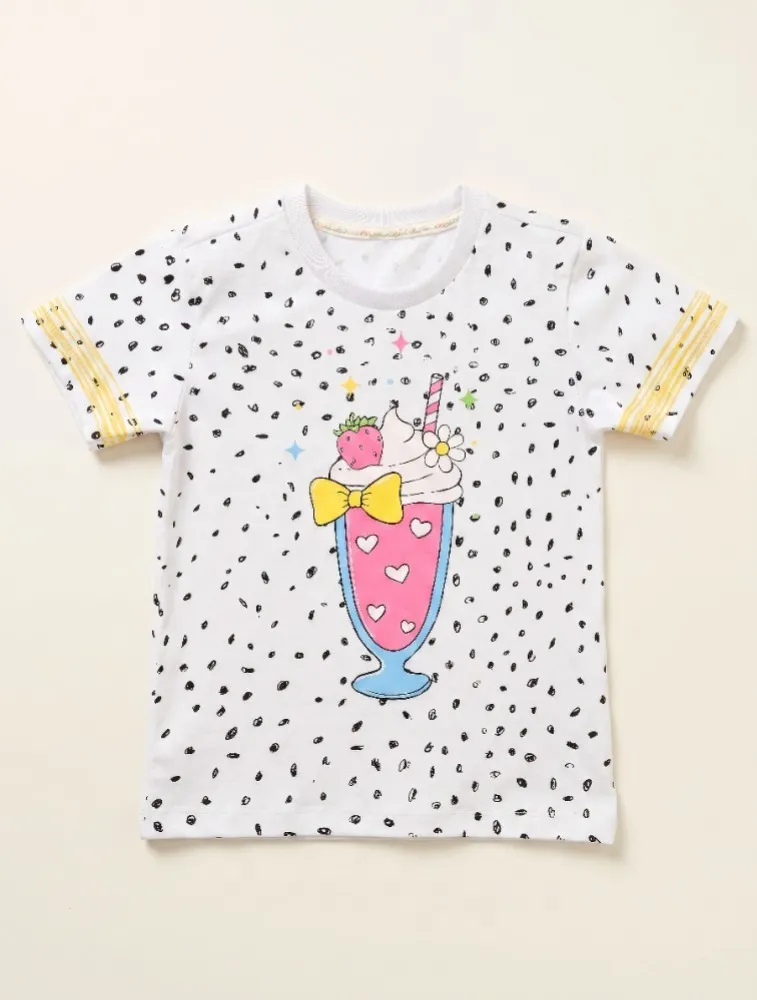 CAMISETA - MILK - BRANCA