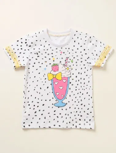 CAMISETA - MILK - BRANCA