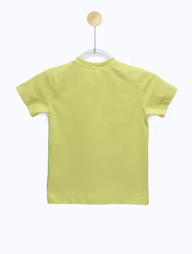 CAMISETA - DINO FUSCA - VERDE CLARO 2427