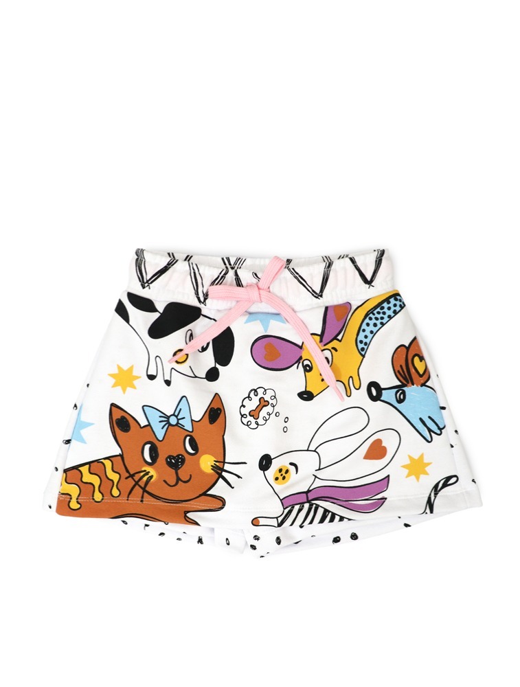 SHORT-SAIA MOLETOM - PETLOVE - CADARÇO