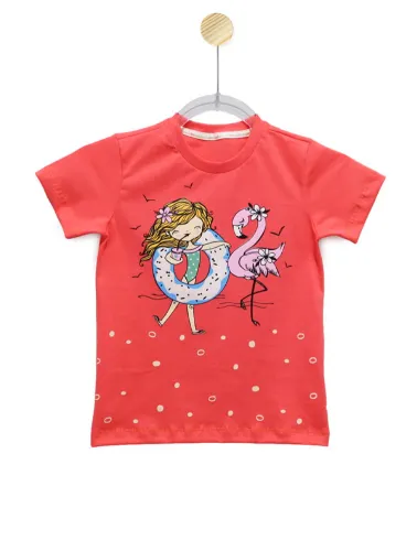 CAMISETA - FLAMINGO - 2628 - SUNSET
