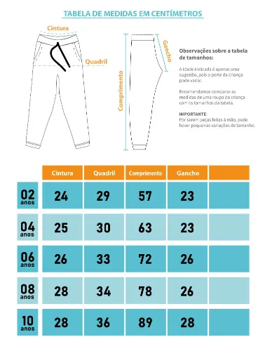CALÇA MOLETOM - TRATOR COLOR DINOS