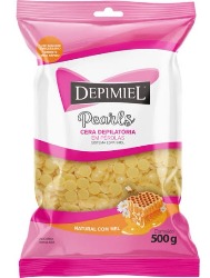 CERA EM PEROLAS DEPILMIEL 500G