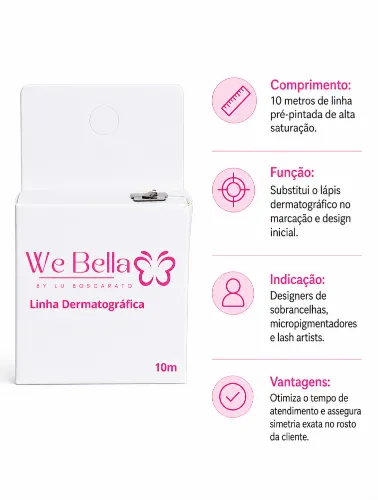 LINHA PIGMENTADA BRANCA - WE BELLA 10M