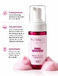 ESPUMA PINK MOUSSE 120ML WE BELLA