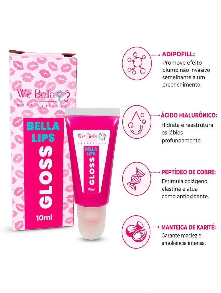 LIPS GLOSS WE BELLA 10ML