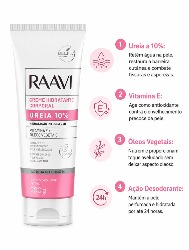 RAAVI CREME CORPORAL HIDRATANTE C/ UREIA 10% 200G