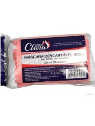 MASCARA ROSA 50 UND - SANTA CLARA