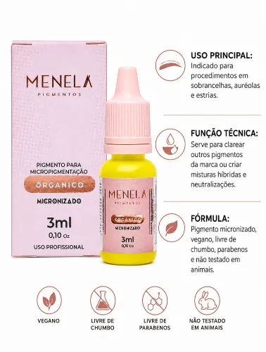 PIGMENTO MR YELLOW 3ML MENELA