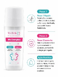 Kit We Bella Complex Passo 1 Repair mais Passo 2 Leave-In