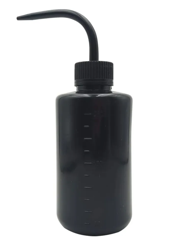 FRASCO DE ALMOTOLIA PRETO - 250ML