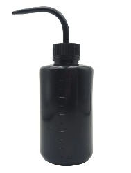 FRASCO DE ALMOTOLIA PRETO - 250ML
