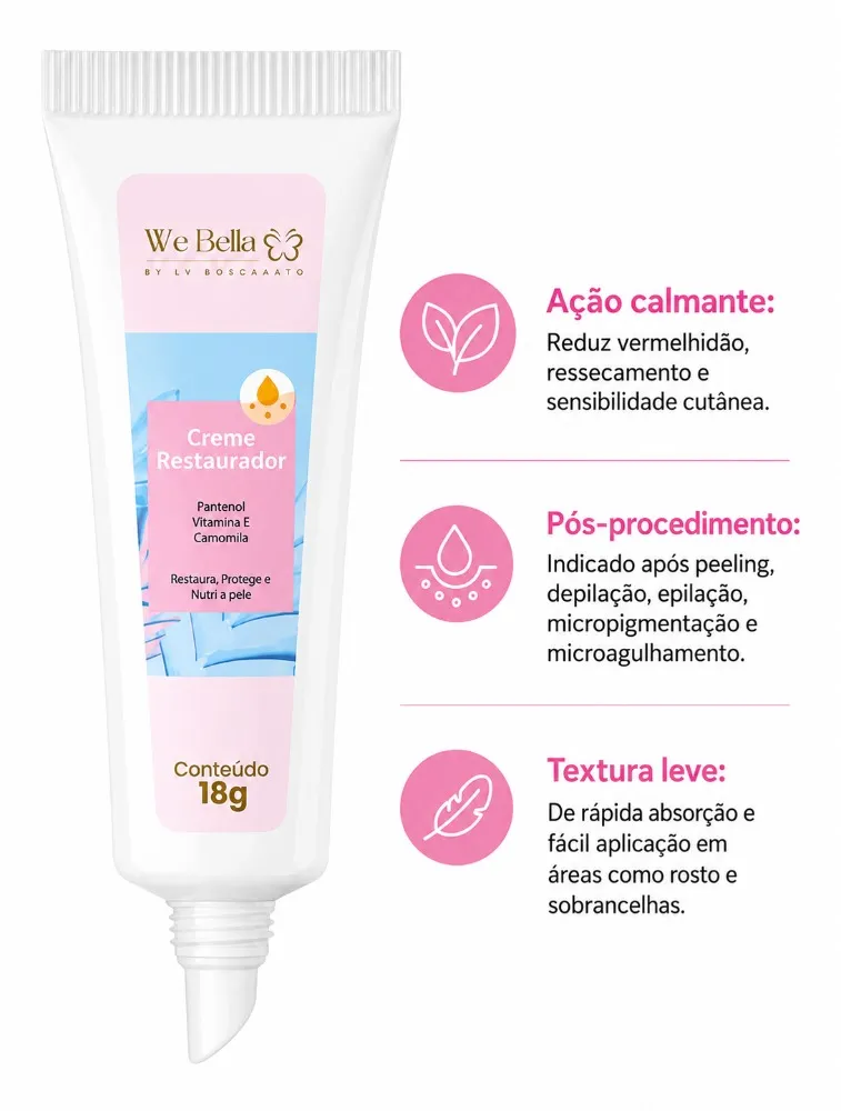 CREME RESTAURADOR DERMICO 18G WE BELLA