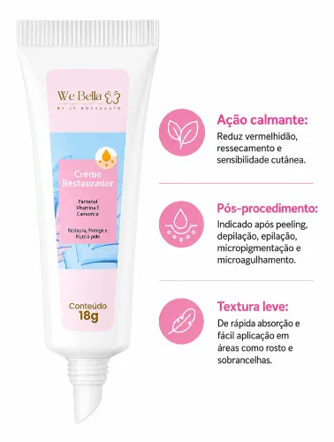 CREME RESTAURADOR DERMICO 18G WE BELLA
