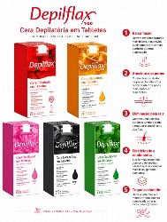 CERA TABLETE DEPILFLAX 250G