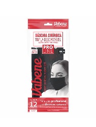 MASCARA PRETA 12UN VABENE 
