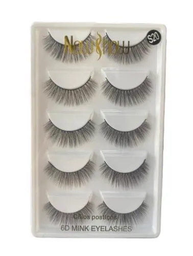 CILIOS POSTICO -S20 NEW SHOW 5 PARES