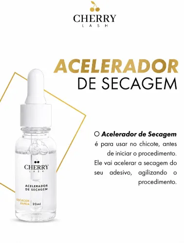 ACELERADOR DE SECAGEM 20ML CHERRY