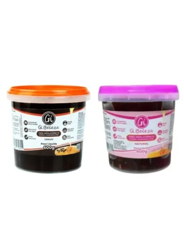 CERA DEPILATORIA GI BELEZA 600G