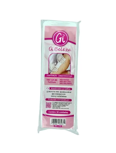 PERLON GI BELEZA TNT GR80 7X22CM C/20FOLHAS