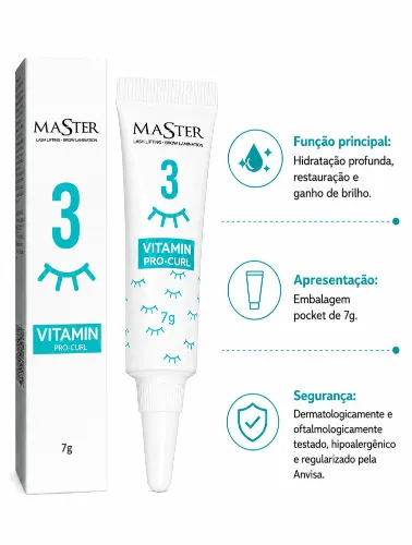 PASSO 3 MASTER VITAMIN MASTER-CURL LIFTING E LAMINATION 07G