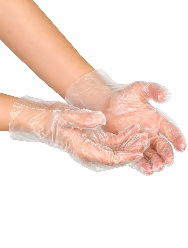 LUVA PLASTICA 100 UNID - NTFLEX