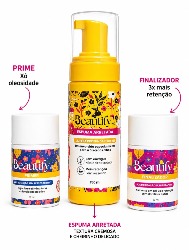 KIT RETENCAO BEAUTIFY ESPUMA ,PRIMER, FINALIZADOR
