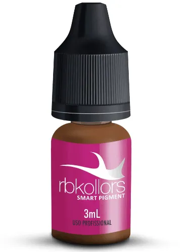 PIGMENTO ORGANICO  CASTANHO CLARO 3ML - OMBRE RB KOLLORS