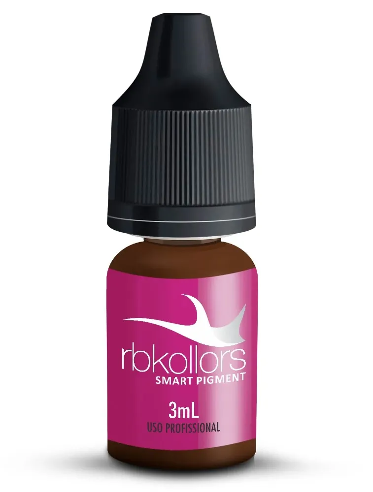 PIGMENTO ORGANICO CASTANHO MEDIO 3ML - UNIVERSAL RB KOLLORS
