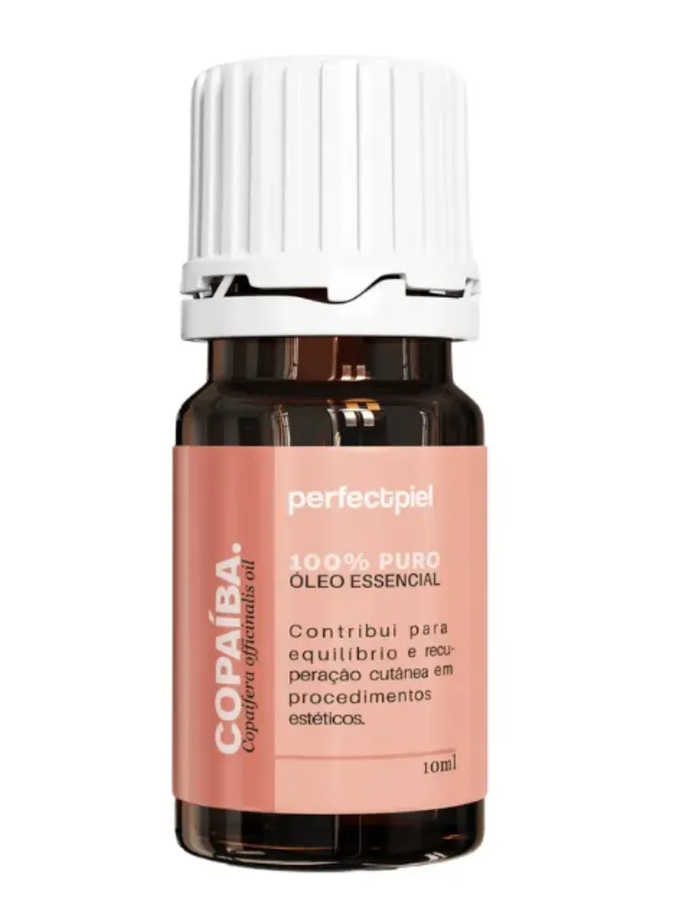 OLEO ESSENCIAL COPAIBA 100% PURO 10ML- PERFECTPIEL