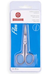 TESOURA CURVA 9,2CM FLEX- BC 323 MUNDIAL