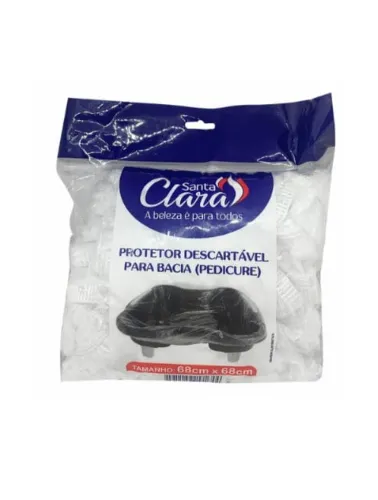 PROTETOR BACIA PEDICURE- SANTA CLARA C/ 12 UND (61)