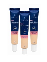 BASE LIQUIDA CORES MEDIA MIA MAKE 25G EFEITO MATTE