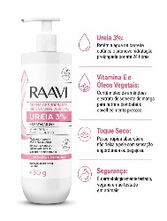 CREME HIDRATANTE CORPORAL UREIA 3% 450G - RAAVI