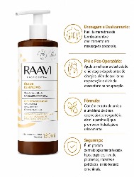 ÓLEO VEGETAL DE MASSAGEM CORPORAL 180ML RAAVI