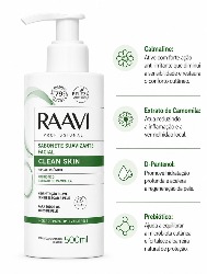 SABONETE SUAVIZANTE 500ML RAAVI